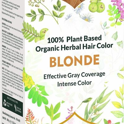 Züchterblonde Bio-Pflanzenfarbe 100 gr. ecocert