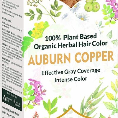 Colorante vegetale biologico Golden Copper del coltivatore 100 gr. ecocertificato