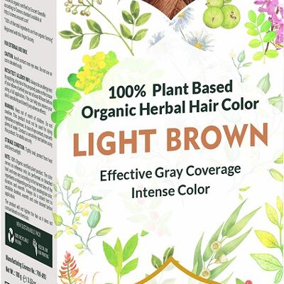 Cultivator's Light Golden Brown Organic Vegetable Dye 100 gr. ecocert