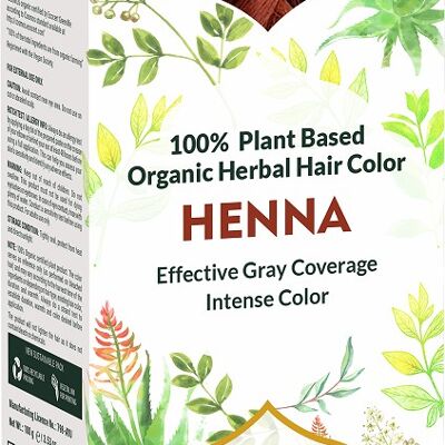 Colorante vegetale biologico Henna Coltivator's 100 gr. ecocertificato