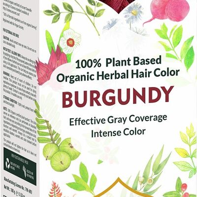 Cultivator's burgundy vegetable organic dye 100 gr. ecocert