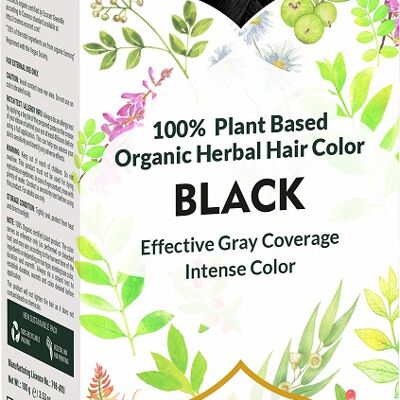 Tinte orgánico vegetal Negro Cultivator's 100 gr. Ecocert