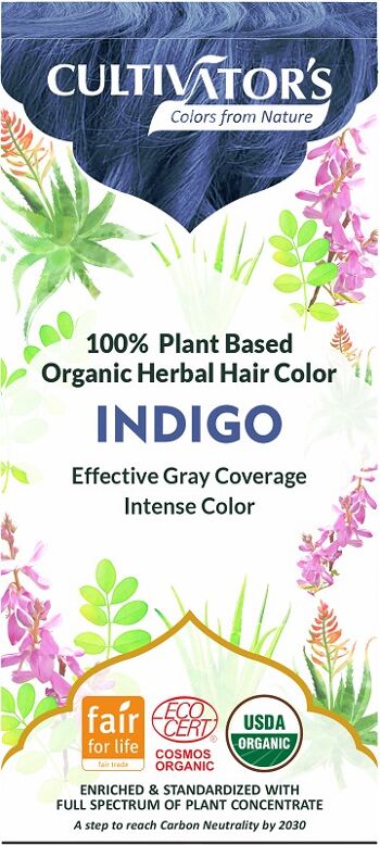 Teinture végétale biologique Indigo Cultivator's 100 gr. écocert 2