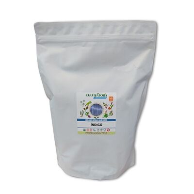 Organic vegetable dye Indigo Cultivator's 1 kg. ecocert