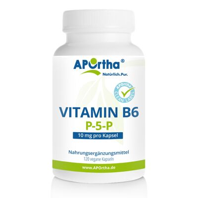 Vitamin B6 (P-5-P) 10mg - 120 Vegan Capsules