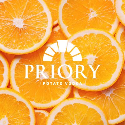 Priory Wodka mit Orangengeschmack (31%)