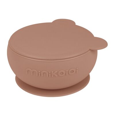 Non-slip bowl & silicone lid - Cookie