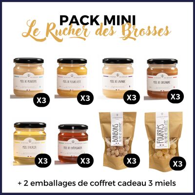 Pack "Mini implantation" de Miels Français
