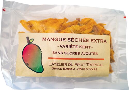 fruits séchés 5,04kg en 84 sachets individuels de 60g - sachets mangue (variété Kent)