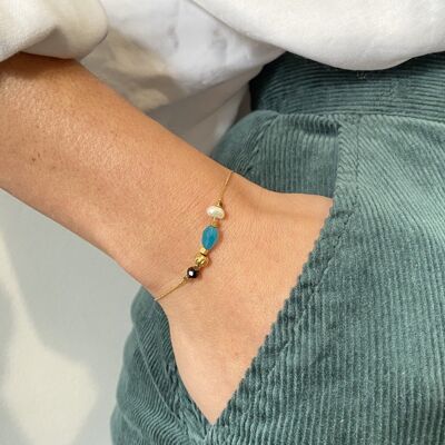 Blue Peps Armband