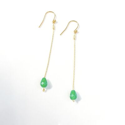 Pep's Green Earrings