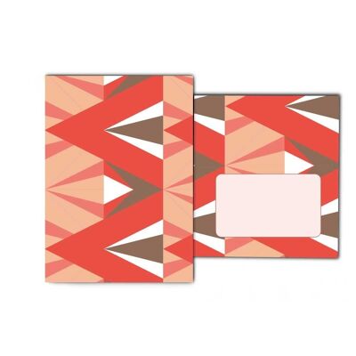 Colors folding card 006