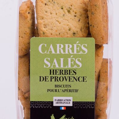 Savory squares with Provence herbs