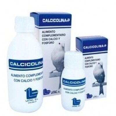 Latac - compuesto vitaminico rico en calcio y fósforo para aves CALCICOLINA LATAC 250 ml