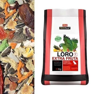 Jarad - PREMIFOOD LORO EXTRA FRUTA 20 kg