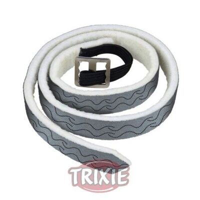 Trixie - Collar Natural, Perros Grandes, 56 cm, Plata/Ng
