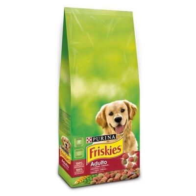 Purina - Pienso para perros de carne y verduras FRISKIES 15 KG