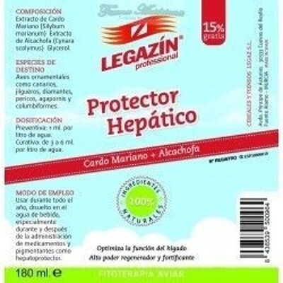 Legazin - Protector hepático LEGAZIN para todo tipo de aves, liquido 120 ml