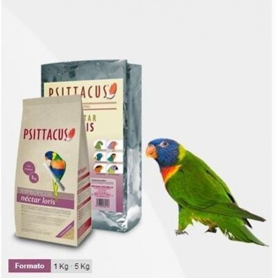PSITTACUS - alimento complementario para loris PSITTACUS NÉCTAR LORIS 1 kg