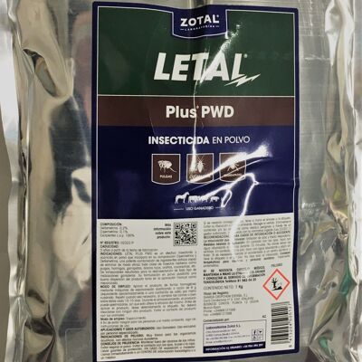 ZOTAL LABORATORIOS - Insecticida en polvo microgránulo LETAL PLUS 1 kg