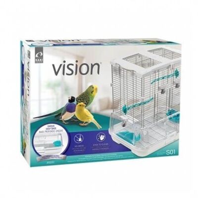 Vision - Jaula HARI VISION Model S01 para pájaros de tamaño pequeño