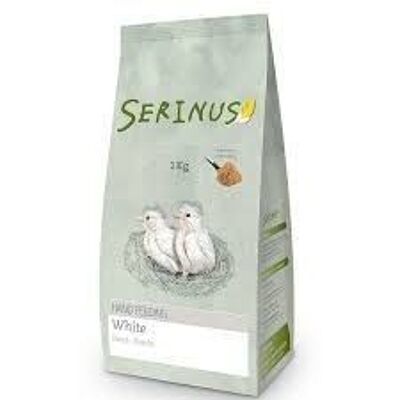 Serinus - Papilla para aves factor blanco SERINUS WHITE 1 KG