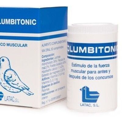 Latac - Tónico muscular para palomas COLUMBITONIC de LATAC