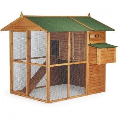 Complementosparaaves - Caseta de Madera para Gallinas "Bruselas"