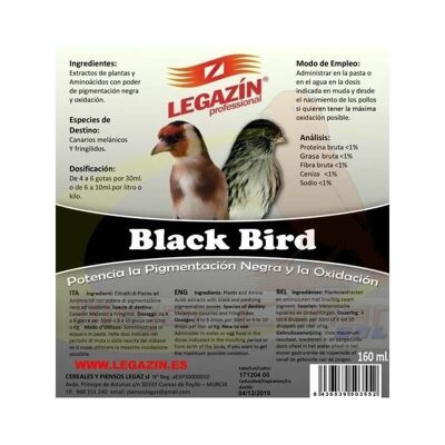 Legazin - Black Bird Legazin 160 ml