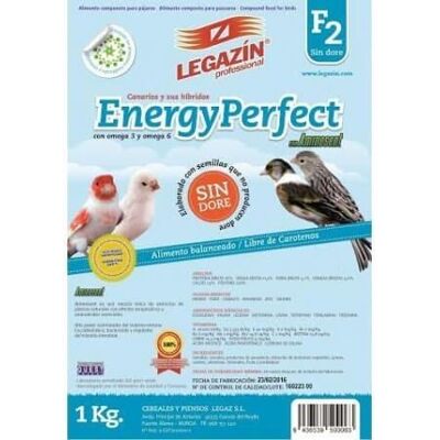 Legazin - Alimento equilibrado para pájaros LEGAZIN ENERGY PERFECT F2 4 kg