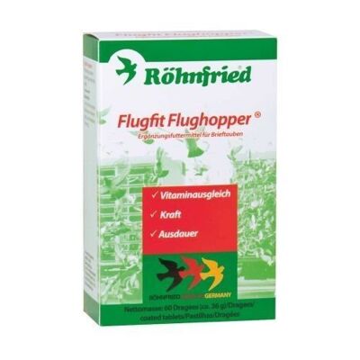 Rohnfried - Comprimidos energéticos FLUGFIT FLUGHOPPER ROHNFRIED