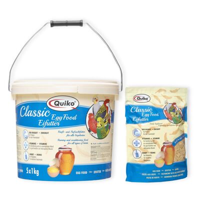 Quiko - Pasta de cría seca QUIKO CLASSIC 5 KG + 1 kg gratis