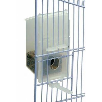 2gr - Comedero ECONOMY 2GR MOD 115 adaptable a todo tipo de jaulas apto para pequeñas aves