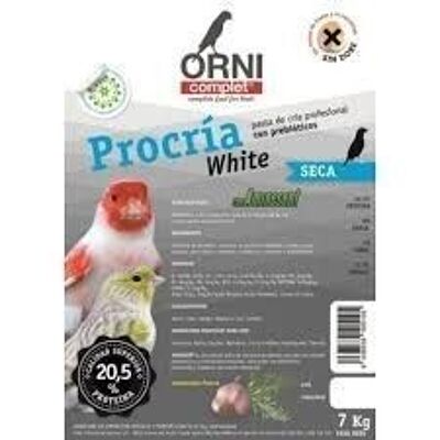 Legazin - Pasta de cría seca blanca ORNICOMPLET PROCRÍA WHITE 7 kg