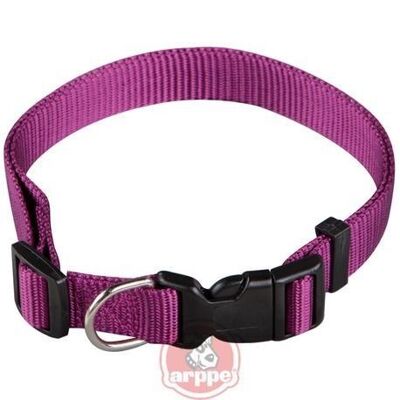 arppe - Collar ARPPE NYLON BASIC MORADO 23-42 CM