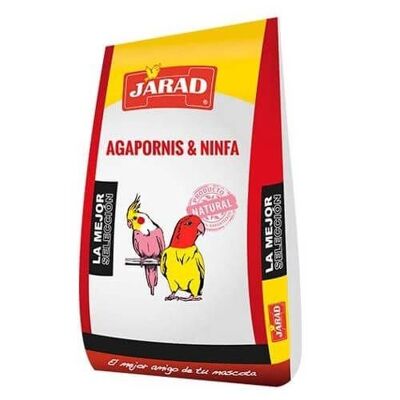 Jarad - Mixtura para Agapornis y Ninfas JARAD 25 kg.