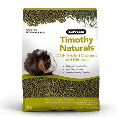 ZuPreem - Alimento premium para cobayas TIMOTHY NATURES PROMISE ZUPREEM 2.25 kg kg