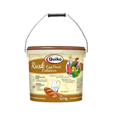 Quiko - Granulado de trigo horneado RUSK QUIKO 5 kg