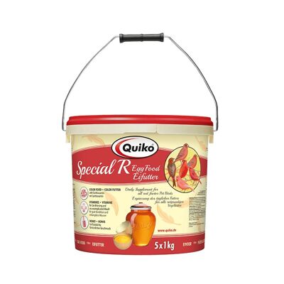 Quiko - Pasta seca con cantaxantina QUIKO SPECIAL RED 5 kg + 1 kg gratis