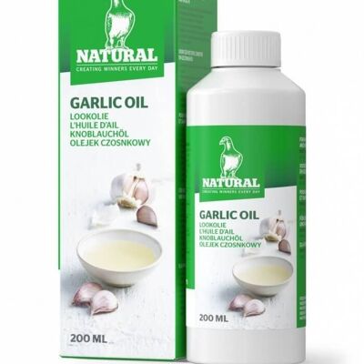 Natural - aceite de ajo GARLIC OIL NATURAL 200 ml
