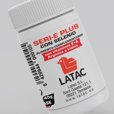 Latac - Seri E Plus + Selenio LATAC 40 gr