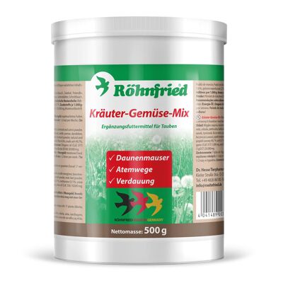 Rohnfried - Mezcla de hierbas KRAUTER GEMUSE MIX ROHNFRIED 500 gr.