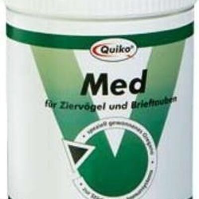 Quiko - antibacteriano natural QUIKO MED polvo, para todo tipo de aves 75 gr.