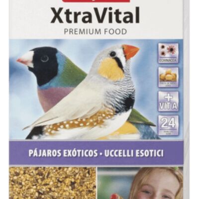 BEAPHAR - mixtura XTRA VITAL BEAPHAR para pájaros exóticos 500 gr