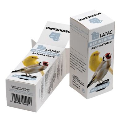 Latac - suplemento respiratorio SERIRESPIR LATAC para aves liquido 20 ml