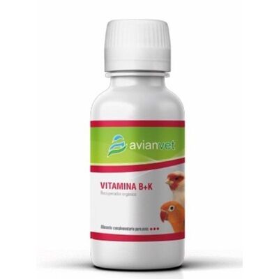 avianvet - VITAMINA B+K AVIANVET suplemento vitamínico para aves líquido 1 litro