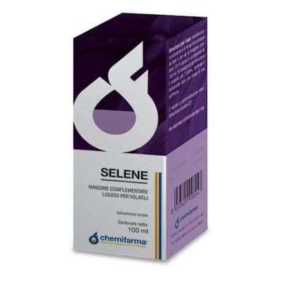 CHEMIFARMA SPA - complejo vitaminico liquido E + Selenio SELENE CHEMIFARMA para aves 100 ml