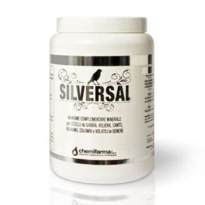 CHEMIFARMA SPA - minerales y oligoelementos para aves en polvo SILVERSAL CHEMIFARMA 500 gr