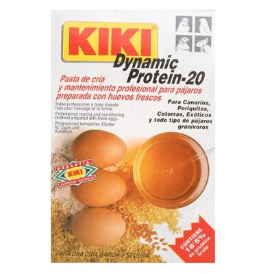 Kiki-pro - DYNAMIC PROTEIN KIKIPRO pasta de cria para aves 1 kg