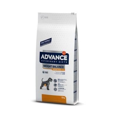 ADVANCE - pienso para perro ADVANCE VETERINARY WEIGHT BALANCE para el control de peso, 12 kg